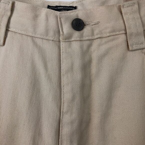 NWT Lee Size 10 Medium Plain Front Pleated Stretch Tan Jeans!! - Picture 9 of 13